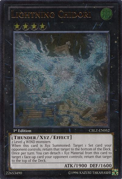 Cblz En052 Lightning Chidori Yu Gi Oh