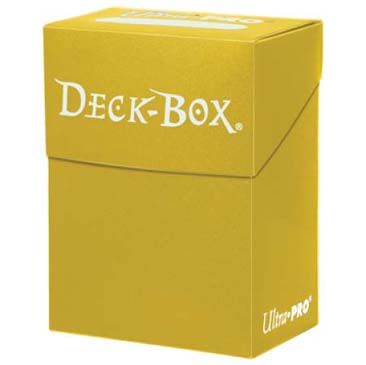 Deck Box Jaune