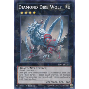 BP03-EN127 Diamond Dire Wolf Shatterfoil Rare