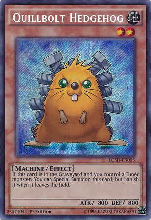 LC5D-EN005 Quillbolt Hedgehog Secret Rare