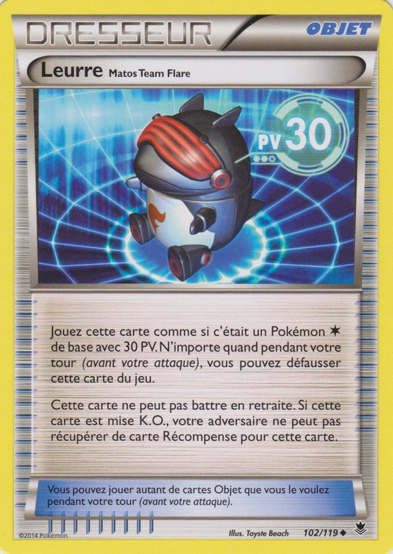 XY4_102/119 Leurre - PoKéMoN