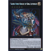 NKRT-EN038 Sacred Noble Knight of King Artorigus Platinum Rare