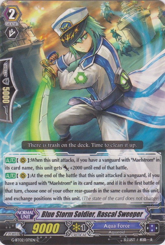 Blue Storm Soldier, Rascal Sweeper