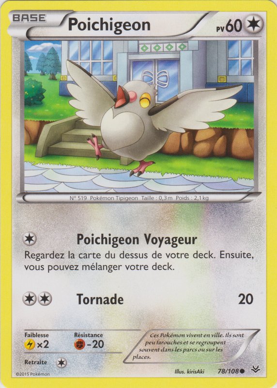 XY6_78/108 Poichigeon - PoKéMoN