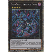 CT12-FR002 Dragon Xyz de la Rébellion des Ténèbres Platinum Secret Rare