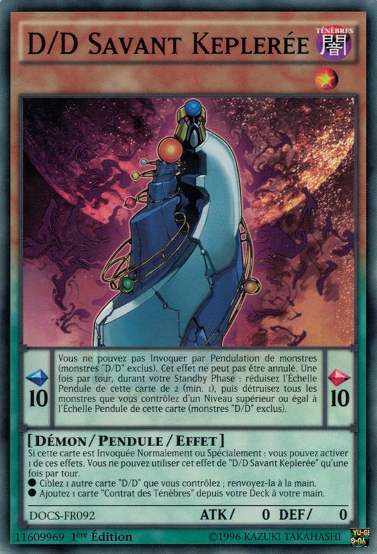 D/D Savant Keplerée