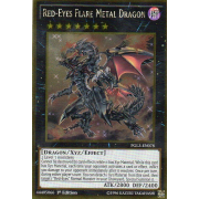 PGL3-EN078 Red-Eyes Flare Metal Dragon Gold Rare