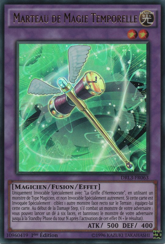 Yu-Gi-Oh marteau de magie temporelle DRL3-FR063 