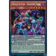 DESO-EN021 Abyss Actor - Leading Lady Secret Rare