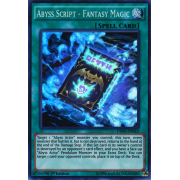 DESO-EN023 Abyss Script - Fantasy Magic Super Rare