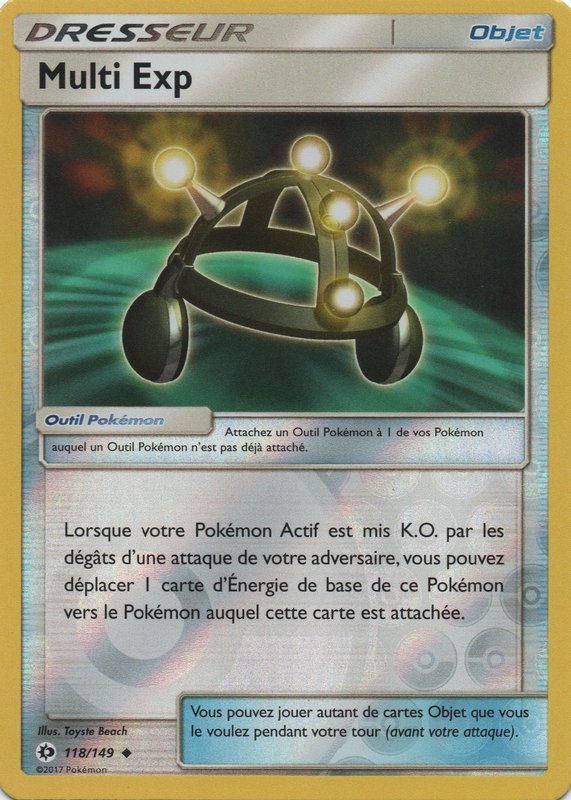 SL01_118/149 Multi Exp PoKéMoN