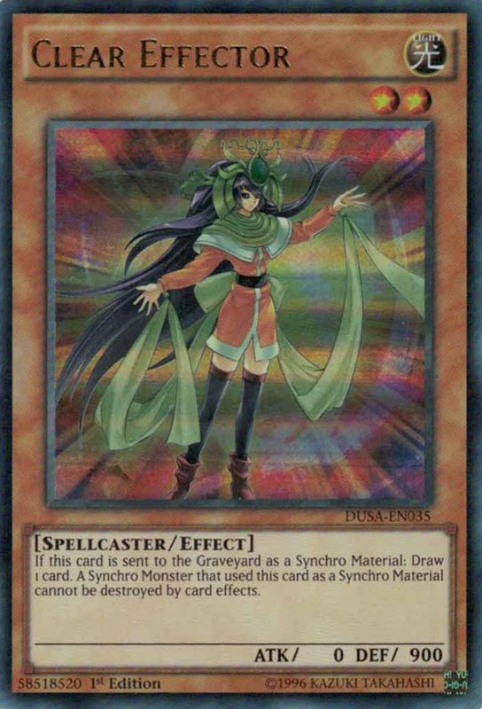 A Synchro Monster that used this card as a Synchro Material cannot be destr...