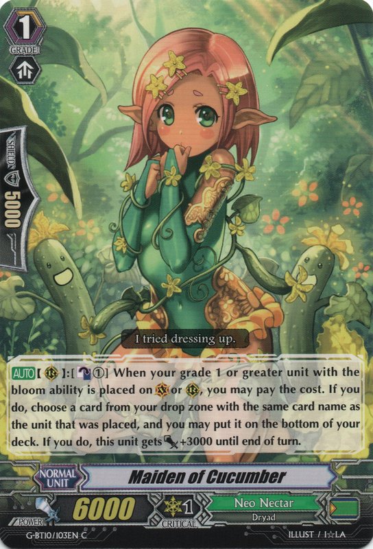 Maiden of Cucumber