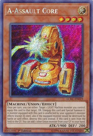 LCKC-EN019 A-Assault Core Secret Rare