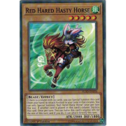 FLOD-EN034 Red Hared Hasty Horse Short Print