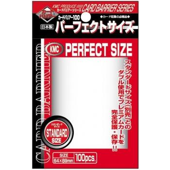 100 protèges cartes KMC Standard Perfect Size