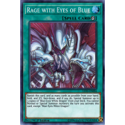 LED3-EN004 Rage with Eyes of Blue Super Rare