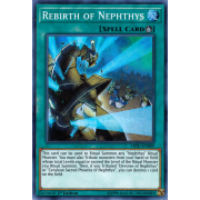 HISU-EN009 Rebirth of Nephthys Super Rare