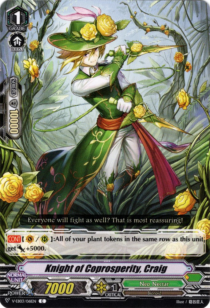 Knight of Coprosperity, Craig