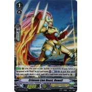 V-BT03/019EN Crimson Lion Beast, Howell Double Rare (RR)