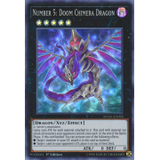 DANE-EN092 Number 5: Doom Chimera Dragon Super Rare