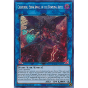 DANE-EN095 Cherubini, Ebon Angel of the Burning Abyss Secret Rare