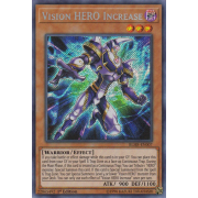 Yu-Gi-Oh Increase HEROS Vision HERO : BLHR-FR007 -VF/Secret Rare 