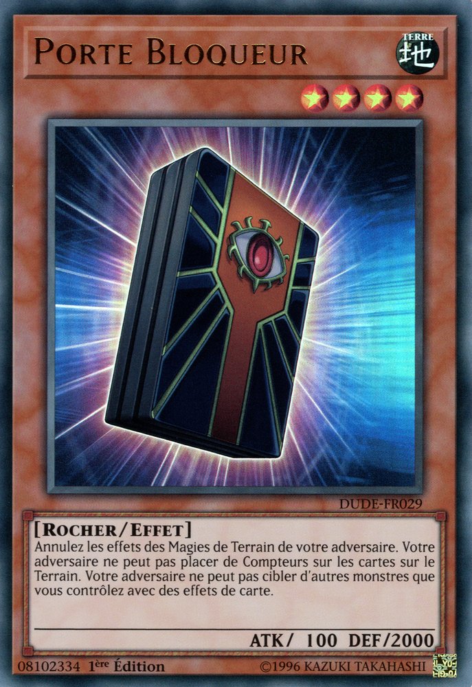 DUDE-FR029 Porte Bloqueur - Yu-Gi-Oh