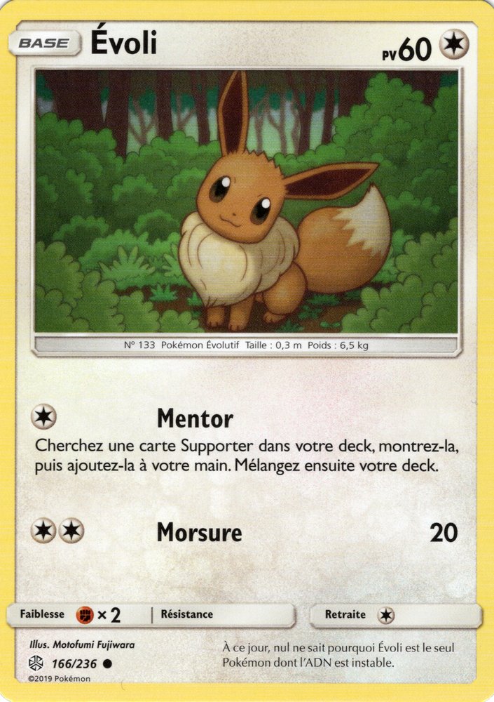 SL12_166/236 Évoli - PoKéMoN