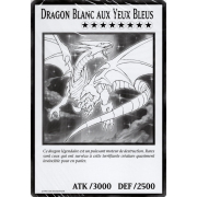 DUOV-FR001 Carte géante Dragon Blanc aux Yeux Bleus Commune