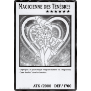 DUOV-FR003 Carte géante Magicienne des Ténèbres Commune
