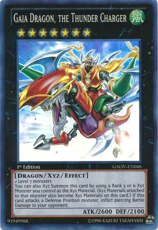 GAOV-EN046 Gaia Dragon, the Thunder Charger Super Rare