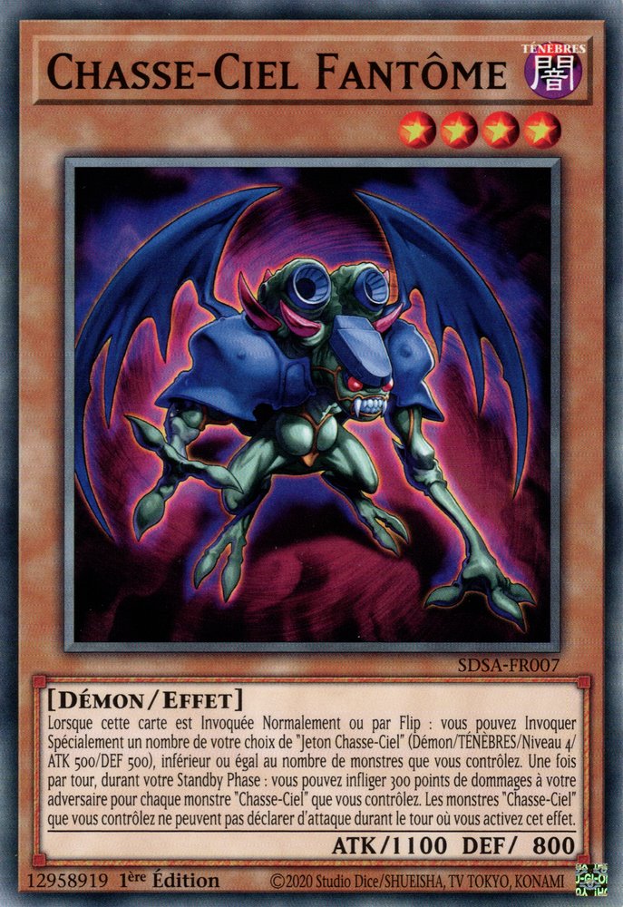 SDSA-FR007 Chasse-Ciel Fantôme - Yu-Gi-Oh