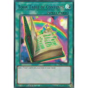 LDS1-EN069 Toon Table of Contents Ultra Rare (Bleu)