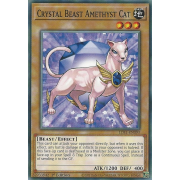 LDS1-EN093 Crystal Beast Amethyst Cat Commune