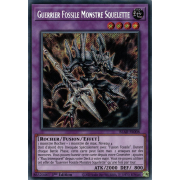 BLAR-FR008 Guerrier Fossile Monstre Squelette Secret Rare