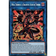 BLAR-FR047 Métal Ténébreux, le Dragon de l'Acier des Ténèbres Secret Rare