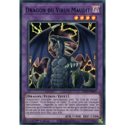 DLCS-FR055 Dragon du Virus Maudit Ultra Rare (Bleu)