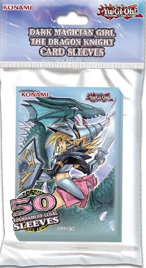 Protèges cartes Yu-Gi-Oh Dark Magician Girl The Dragon Knight