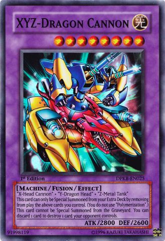 DPKB-EN025 XYZ-Dragon Cannon Super Rare