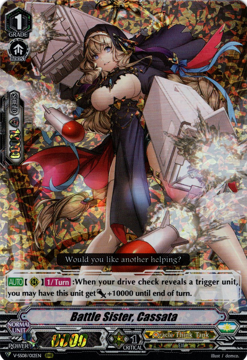 Battle Sister, Cassata