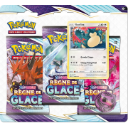 Pack 3 Boosters Pokémon Épée et Bouclier 6 - Version Ronflex