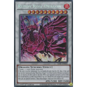 LIOV-EN035 Ruddy Rose Dragon Secret Rare