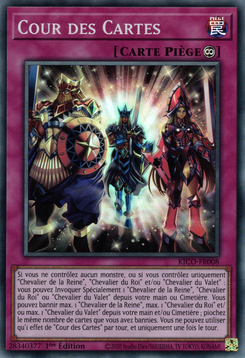 KICO-FR008 Cour des Cartes - Yu-Gi-Oh