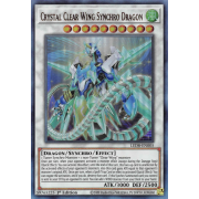 LED8-EN005 Crystal Clear Wing Synchro Dragon Ultra Rare