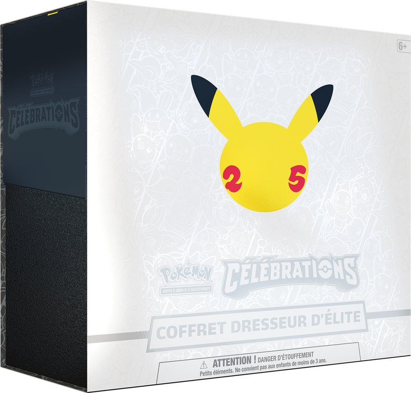 Elite Trainer Box Pokémon 25 ans