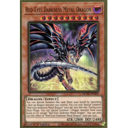 MGED-EN009B Dragon Sombre Métallique aux Yeux Rouges Premium Gold Rare