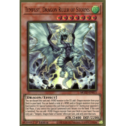 MGED-EN011 Tempest, Dragon Ruler of Storms Premium Gold Rare