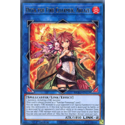 MGED-EN119 Hiita the Fire Charmer, Ablaze Rare (Or)