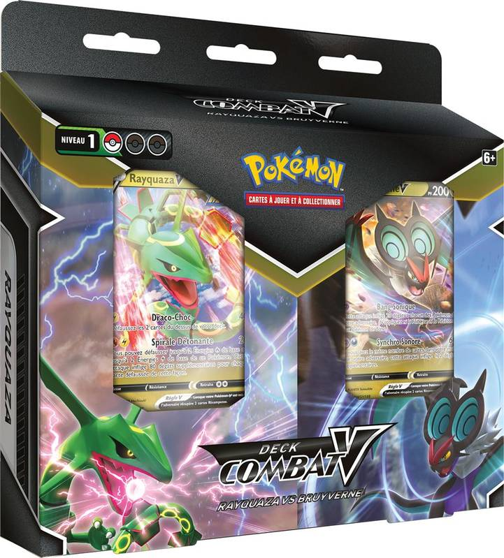 Pokémon Deck Combat-V Rayquaza VS Bruyverne